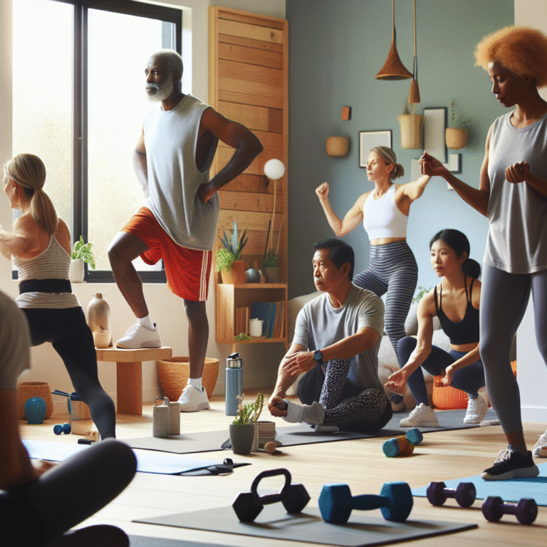 rutinas de ejercicio diario en casa para todos