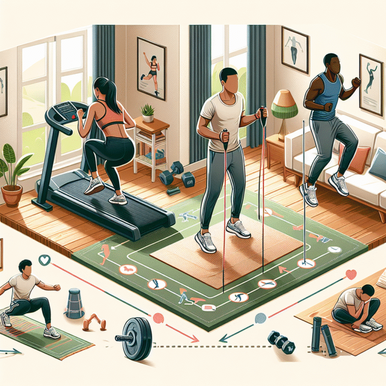 rutinas de cardio en casa para adelgazar