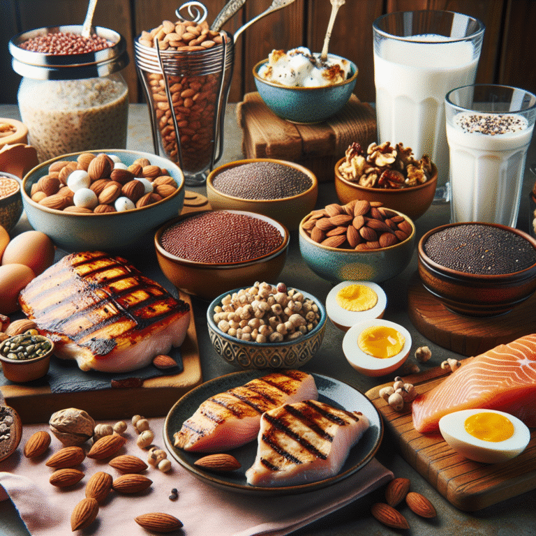 Comidas ricas en proteínas para ganar músculo desde casa