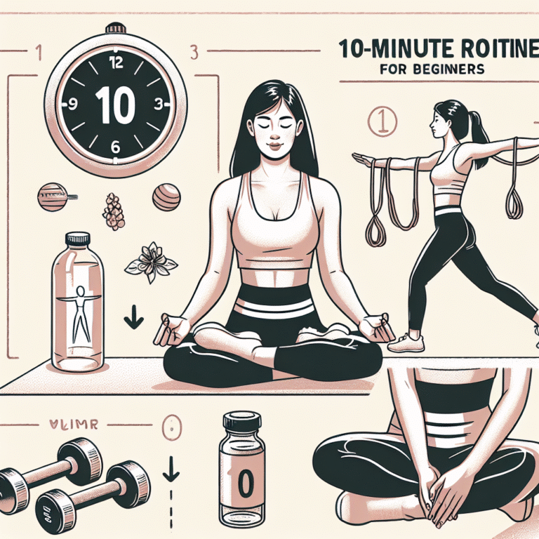 rutina de 10 minutos para los que inician