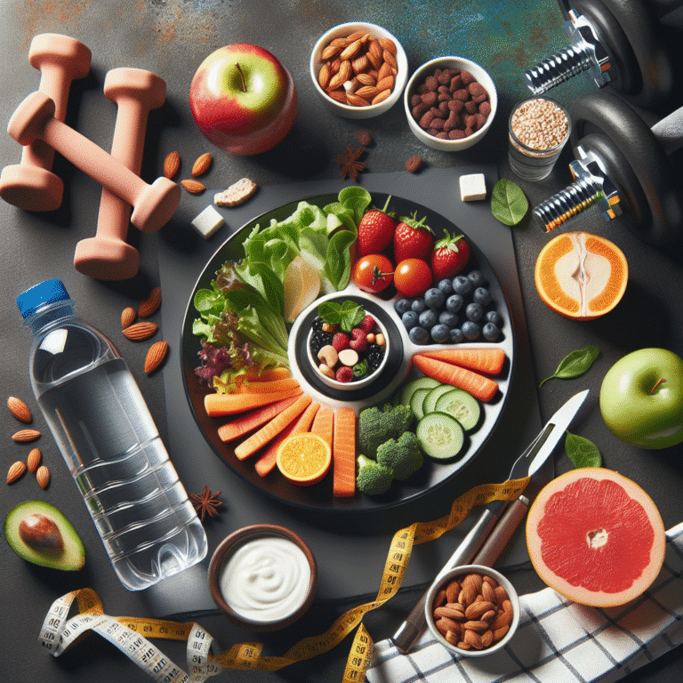 La dieta ideal para perder peso mientras entrenas en casa